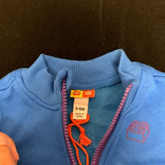 LEGO x Target Baby Track Jacket Size 3-6 Months Unisexz - Picture 2 of 3